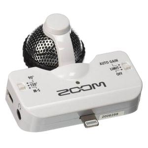Zoom iQ5 White Professional Stereo Microphone